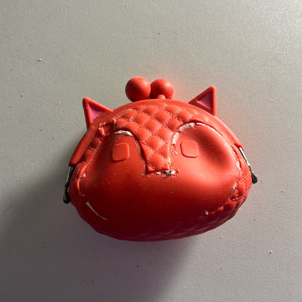 Fox shape coin purse